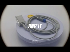 Drager 2606487 Vista-120 SpO2 کابل تمدید SpO2 آداپتور کابل Redel 6 پین به DB9 پین