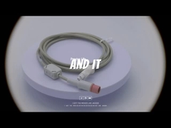 کابل اتصال سنسور جریان 8416600 درایجر برای تهویه کننده Babylog VN500