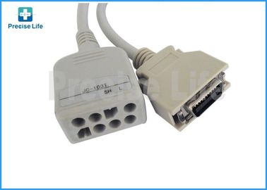 Nihon Kohden JC-103T ECG Monitor Cable 20 Pin To 8 Pin 6 Leads