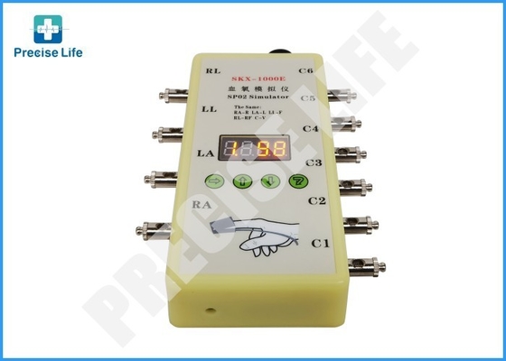 شبیه ساز پزشکی ECG SpO2 با 10 سرب، تجهیزات شبیه سازی پزشکی